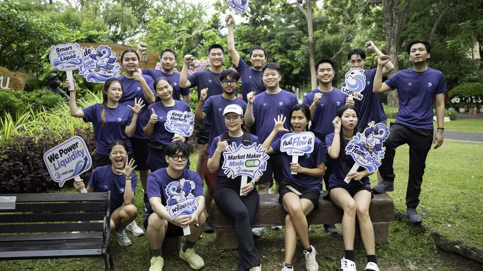 Liqflow team at the Run for Kids 2026 event